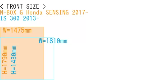 #N-BOX G Honda SENSING 2017- + IS 300 2013-